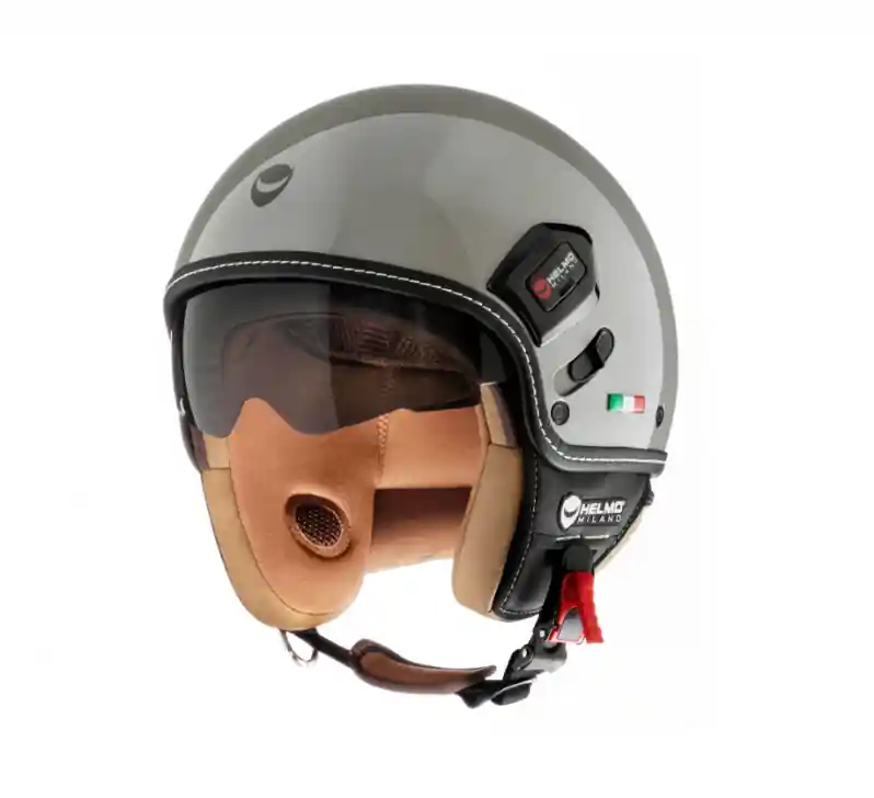 Helmo Milano Demi Jet, Puro Premium, gris brillant XS Achat Immédiat