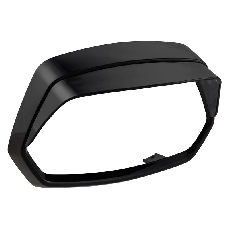 Anneau de lampe noir brillant avec abat-jour pour Vespa Sprint 50-150ccm (&rsquo;18-) Bon Plan