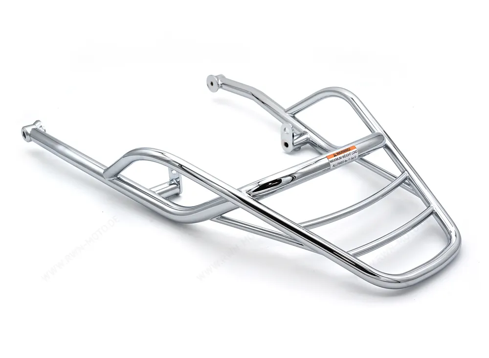 Porte-bagages arrière, chromé, fixe pour Moto Guzzi V7 850 2021- Commander Vite