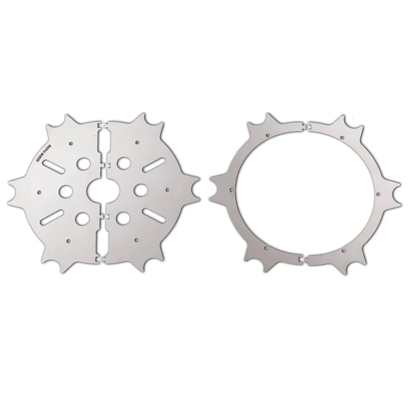 Cache disque de frein original, en acier inoxydable, argenté, poli pour Moto Guzzi Eldorado Top Vente