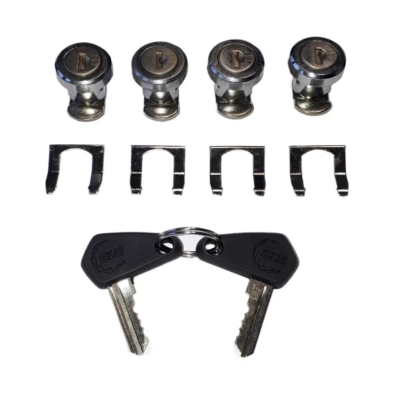 Vente Flash Kit de serrures pour Moto Guzzi Kit de valises en aluminium pour Stelivio 981074