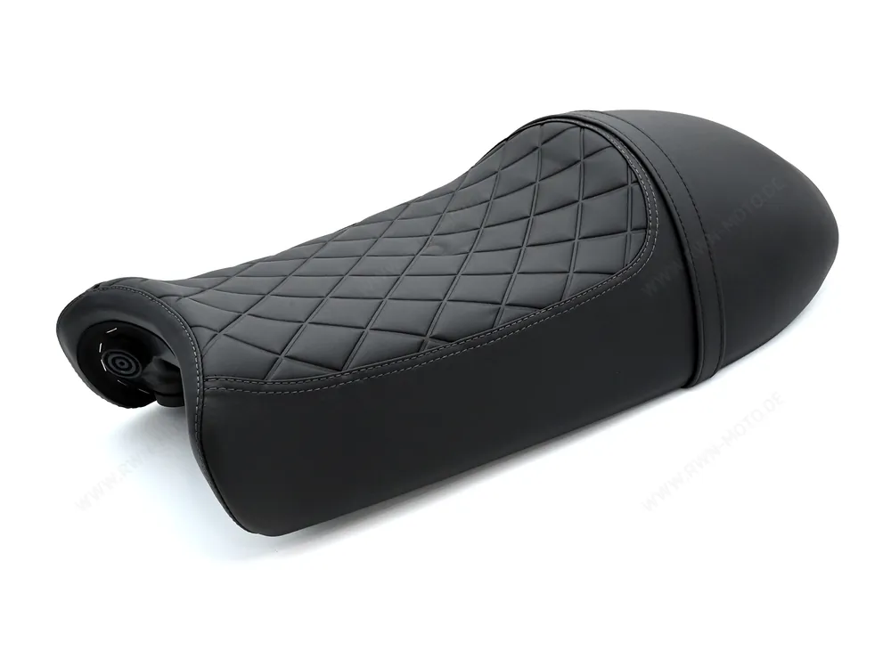 Certifié Selle monobloc sport pour Moto Guzzi V7 I+II, V7 III