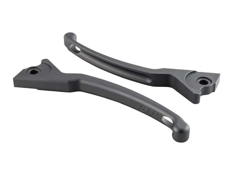 Set de levier de frein sport pour Vespa, droite et gauche, gris mat Remise