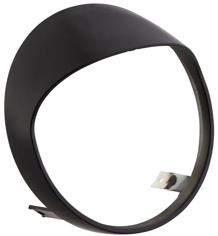 Anneau de lampe pour Vespa GTS/GTS Super HPE 125/300 (&rsquo;19-), noir mat Bon Plan