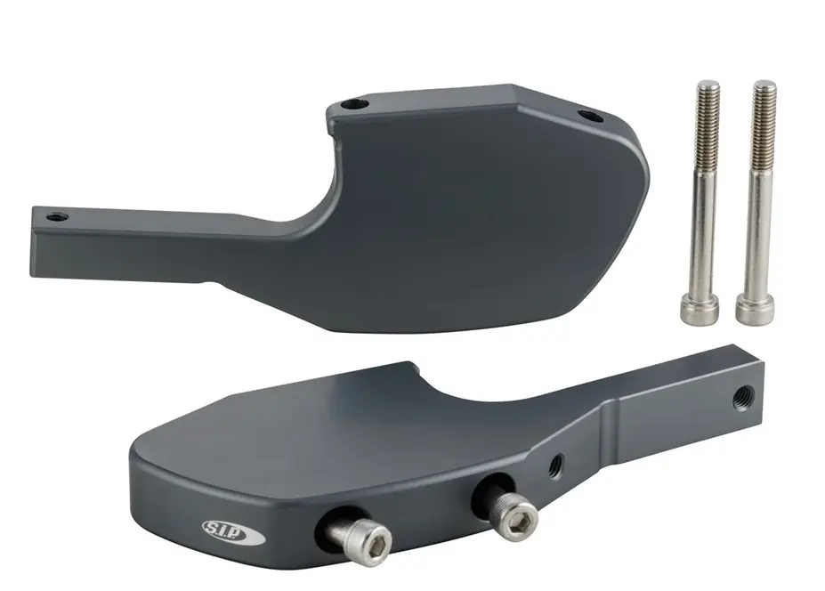 Adaptateur de repose-pieds passager pour Vespa GTS/GTS Super/GTV/GT 60/GT/GT L 125-300ccm, gris mat Prix Bas