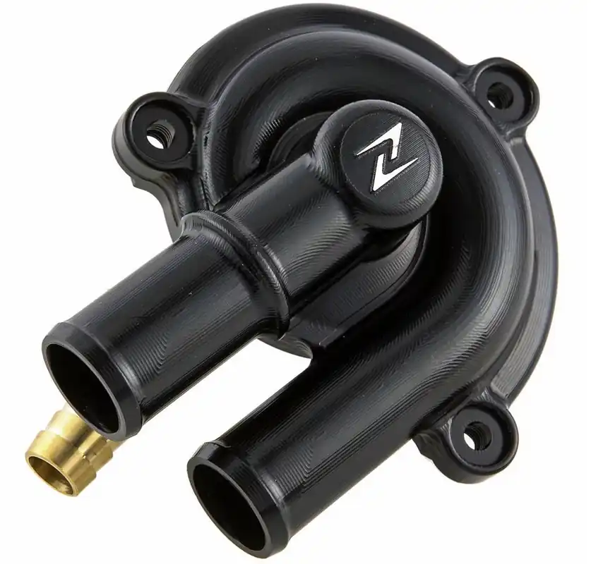 Paiement Sécurisé Couvercle de pompe à eau pour Vespa GTS/GTS Super/GTV/GT 60/GT/GT L 125-300ccm 4T LC, noir