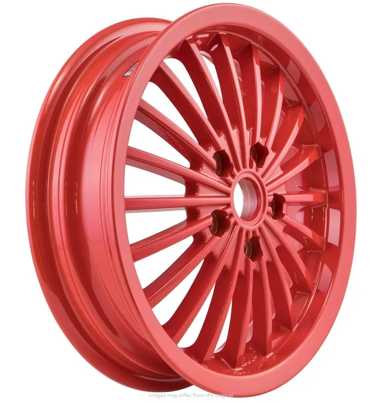 Jante avant/arrière pour Vespa GTS/GTS Super/GTV/GT 60/GT/GT L 125-300ccm, rouge Populaire