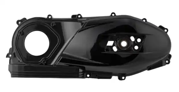 Super Prix Couvercle de vario pour Vespa GTS/GTS Super 125/150ccm 4T LC iGet (Euro4), noir brillant