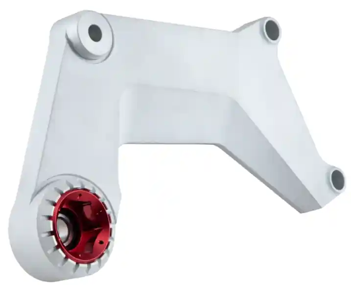 Expédition Rapide Bras oscillant pour pot d'échappement racing, arrière pour Vespa GTS/GTS Super/GTV/GT 60/GT/GT L sans ABS, argenté