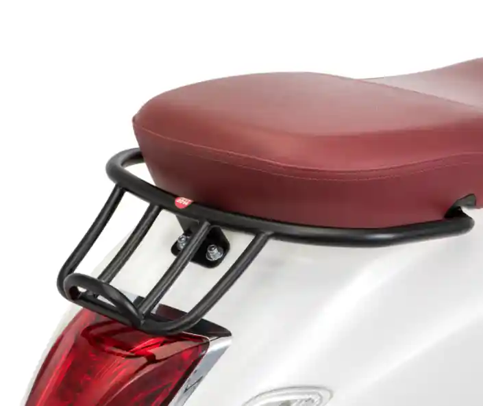 Porte-bagages/barre de maintien de la selle noir mat pour Vespa Primavera/Sprint 50-150ccm 2T/4T AC Prix Choc