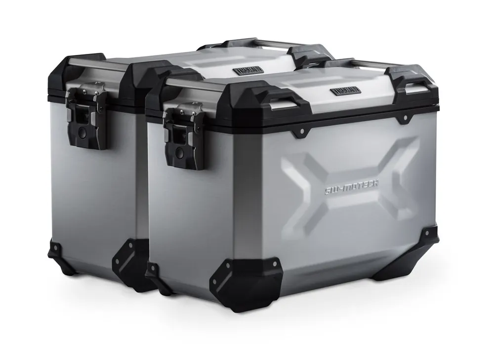 SW-Motech Système de valises en aluminium TRAX ADV argent (45l) BMW S 1000 XR (19-), 2X99 (K69) Prix Bas