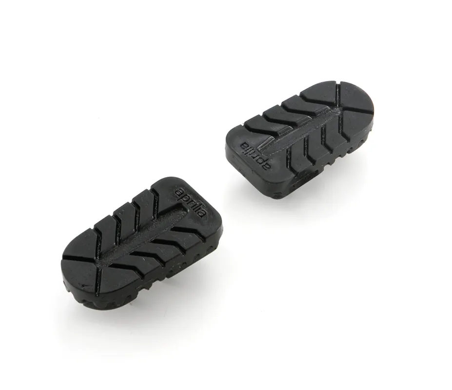 Caoutchoucs originaux Aprilia pour repose-pieds Dorsoduro 750 / 900/ 1200 Nouvelle Collection