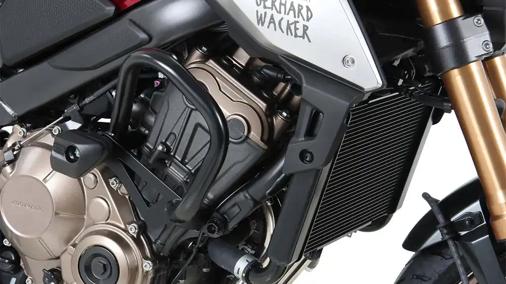 Arceau de protection du moteur avec coussinets de protection Honda CB 650 R (21-23) Hepco & Becker Prix Choc