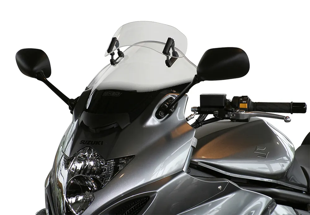 Ecran vario MRA "VT" pour SUZUKI GSF 650 S (année 09-16) Gris fumée Nouveauté