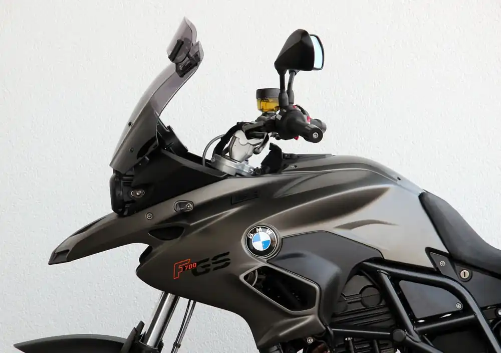 Ecran Variotouring "VT" MRA, gris fumé pour BMW F 700 GS, toutes les années de construction Quantité Limitée