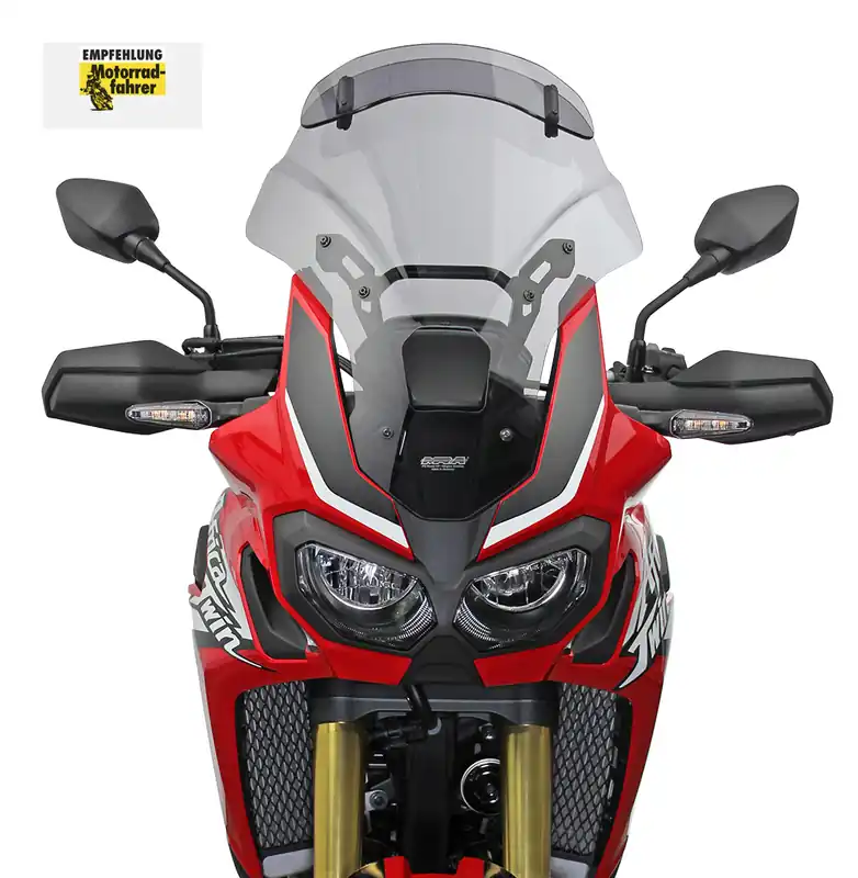 Ecran Variotouring MRA "VTM" pour HONDA CRF 1000 L AFRICA TWIN (année 16-19) Gris fumée Soldes