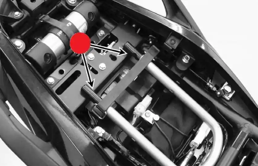Support pour antivol Versys650 2017 Original Kawasaki Top Vente