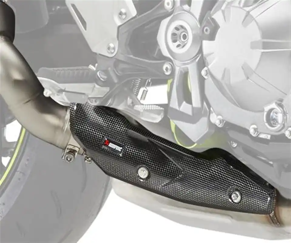 Vente Flash Akrapovic Carbon Heat Shield pour Z 900 /70kW /SE (17-24)