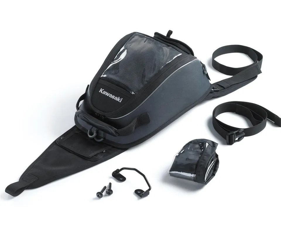 Sacoche de réservoir avec fenêtre (4L) originale Kawasaki Offre Limitée