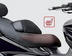 Seulement Aujourd&rsquo;hui Siège chauffant pour Suzuki Burgman AN650 BJ. 2013-2017