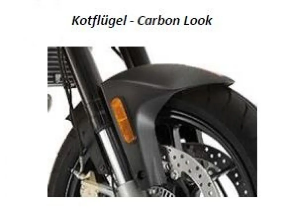Garde-boue, plastique, carbone pour Aprilia Shiver 900 Offre Du Jour