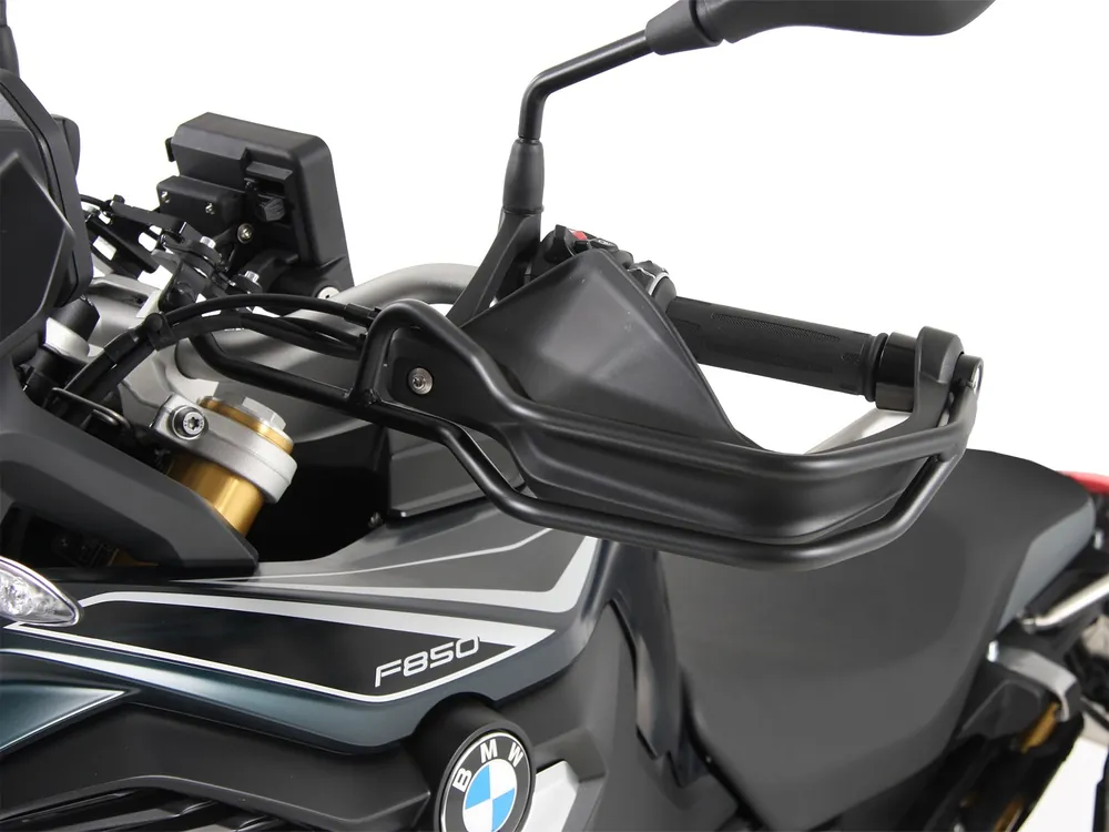 Protection de poignée gauche et droite noire pour BMW F 850 GS Hepco & Becker Livraison Express