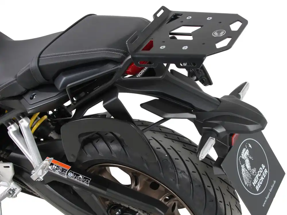 Supports latéraux C-Bow anthracite pour Honda CB 650 R (19-20) Hepco & Becker Commander Vite