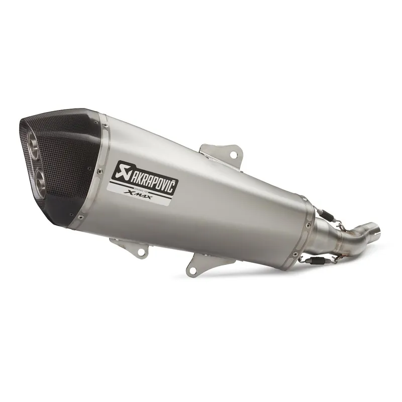 Silencieux slip-on pour Yamaha XMAX 400 (année 18-) Akrapovic Noir Top Vente