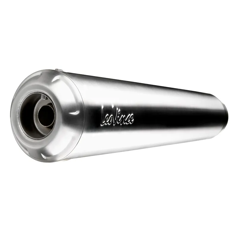 Système d&rsquo;échappement LeoVince Classic Racer, acier inoxydable, Euro 4 pour Triumph Bonneville T120 (année 16-18) Petit Prix