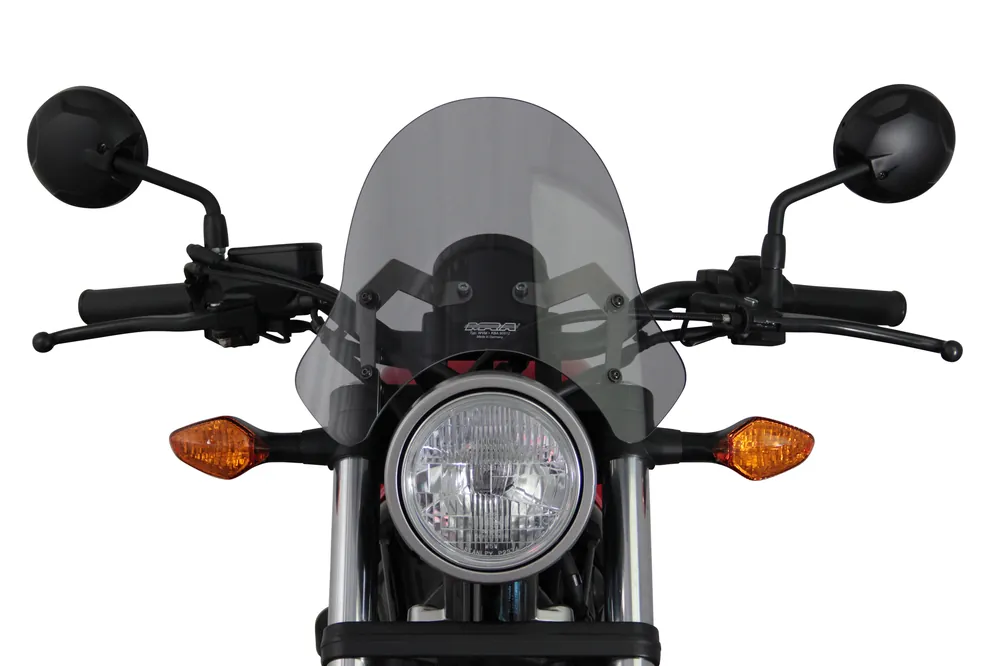 Ecran sport MRA "NSP" pour HONDA CMX 500 REBEL (année 17-19) Gris fumée Offre Spéciale