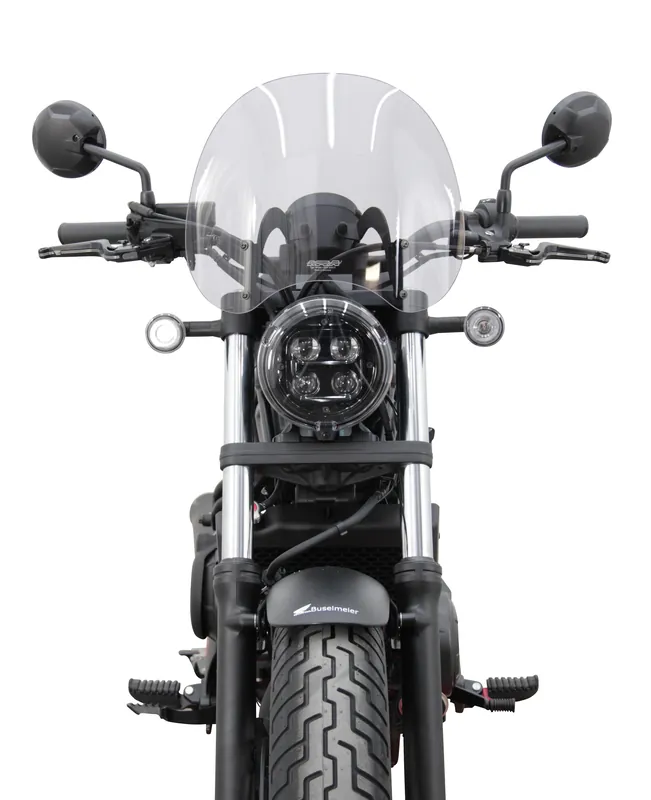 Vitre de tourisme MRA "NTM" pour HONDA CMX 500 REBEL (année 2020-) Gris fumée Bon Plan