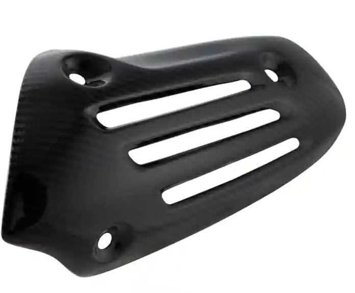 Bouclier thermique d&rsquo;échappement pour Vespa Primavera/Sprint 50-150ccm 4T AC (&rsquo;16-), carbone Top Vente