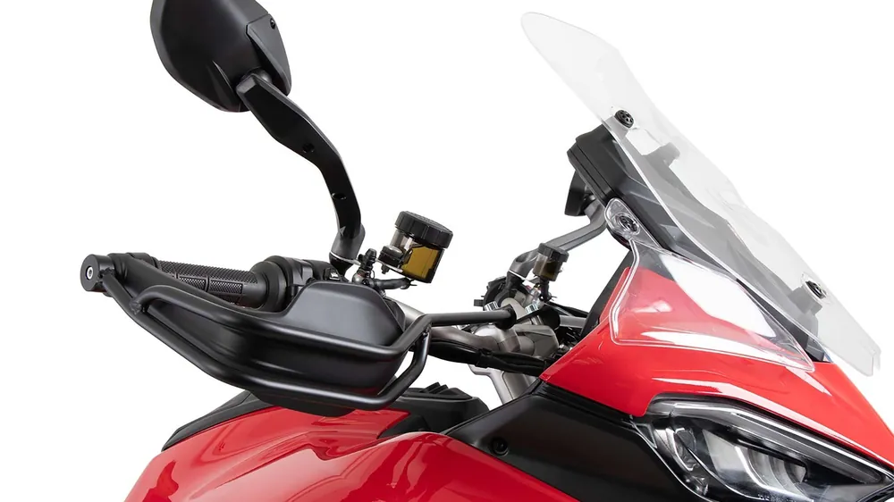 Kit de protection des poignées noir pour Ducati Multistrada V4/S/S Sport/Pikes Peak (21-24) /Rally (23-24) Produit De Marque