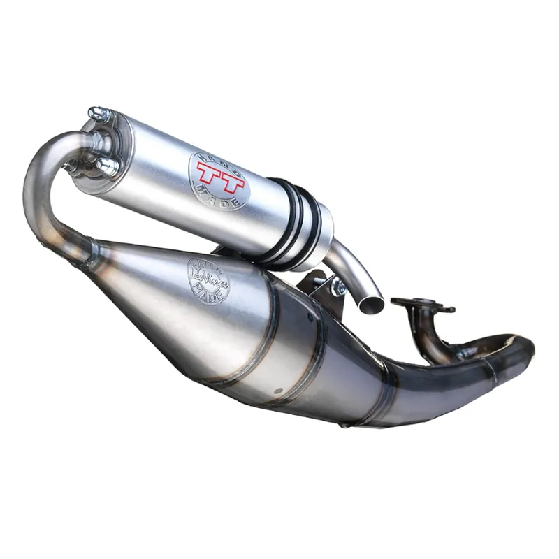 Livraison Express Système d&rsquo;échappement LeoVince Hand Made TT, acier, Full System pour Aprilia / Piaggio