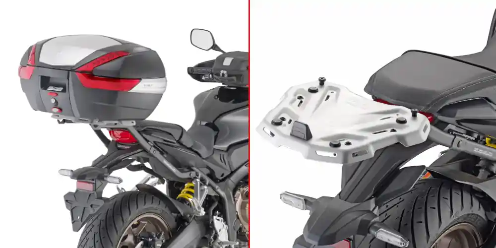 Satisfait Ou Remboursé Support de top-case Givi pour Honda CB 650 R (19-20)