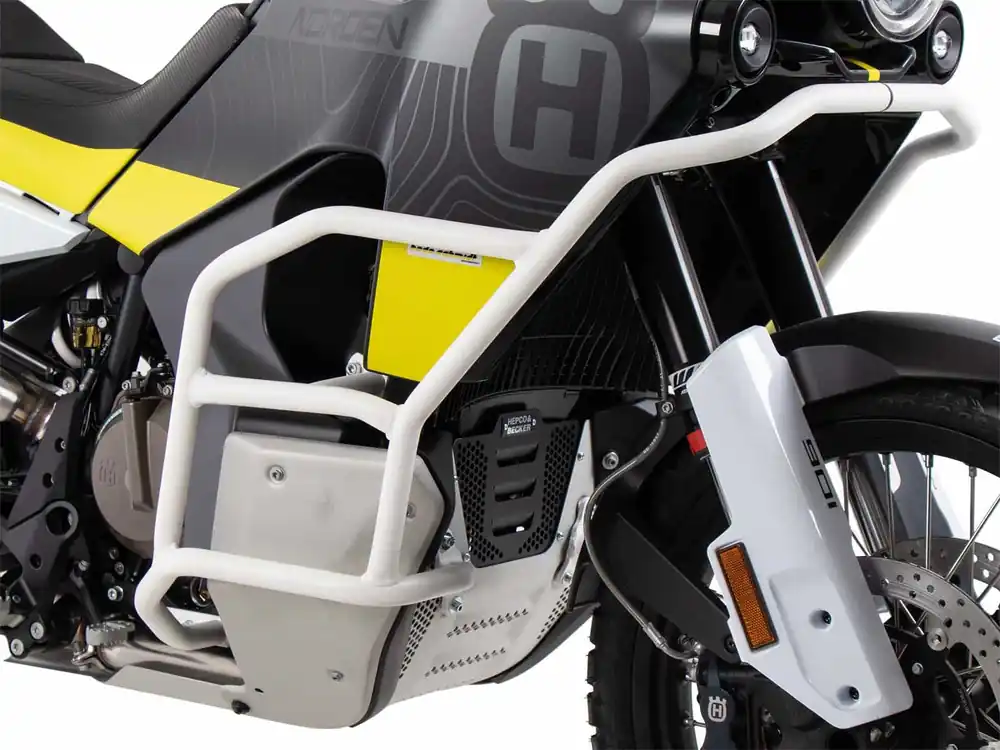 Super Prix Arceau de protection moteur Solid blanc pour Husqvarna Norden 901 (22-) Hepco & Becker