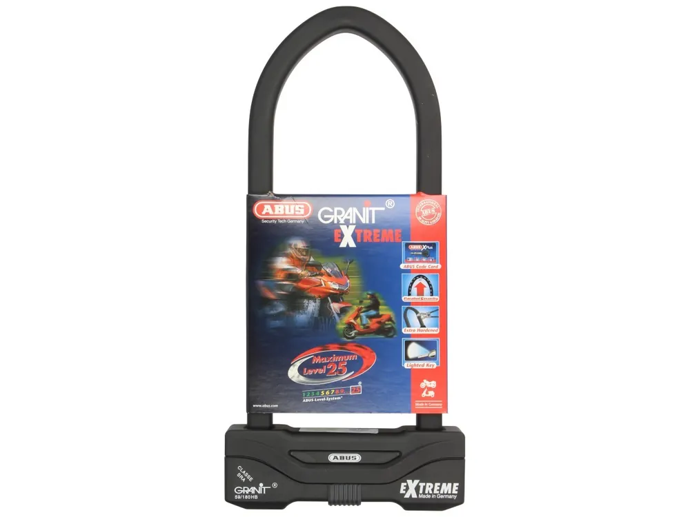 Antivol à arceau ABUS 310×111 Granit Extreme Plus 59 pour moto, scooter & Vespa Acheter En Ligne