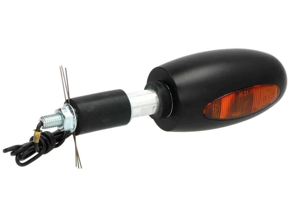 Commander Maintenant Clignotants Kellermann, BL 1000 yellow, aluminium, halogène, VR/VL, 12 V, 21 W, noir satiné