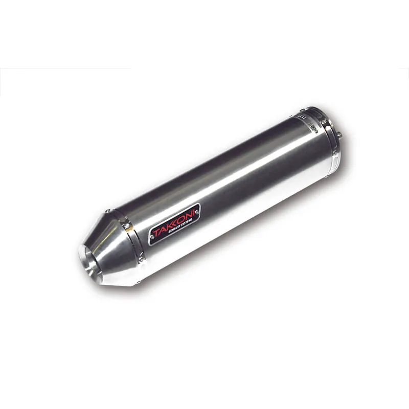 Silencieux Takkoni Kawasaki Z 900, acier inoxydable, homologué E, Euro4 Noir Prix Promo