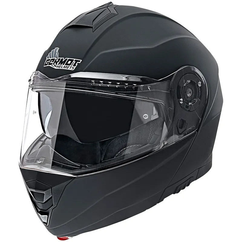 Meilleur Choix Germot casque GM 960, noir mat XS