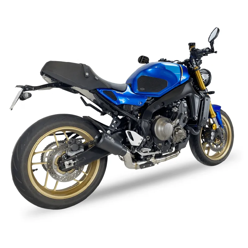 Système complet IXIL RB pour Yamaha XSR 900, acier inoxydable noir, homologué E, Euro5 Jusqu'à Épuisement Des Stocks