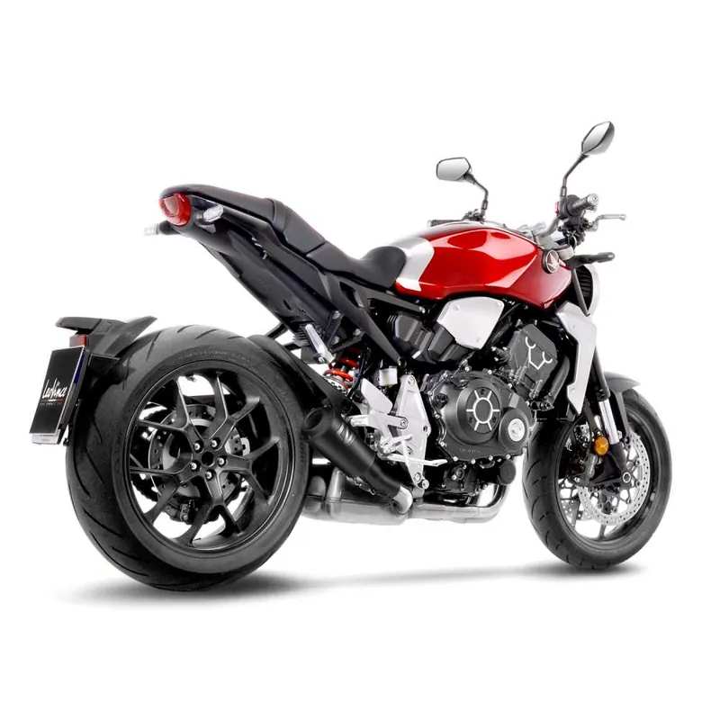 LeoVince système d?èchappement LV 10 Full Black pour Honda CB 1000 R, acier inoxydable noir, slip on, Euro4+5 Dernière Chance