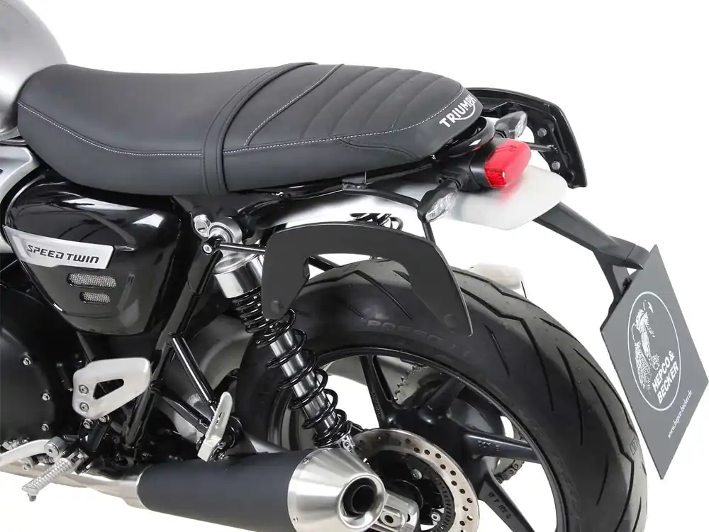 Support de sacoche C-Bow pour Triumph Speed Twin (19-) Hepco & Becker Retour Gratuit