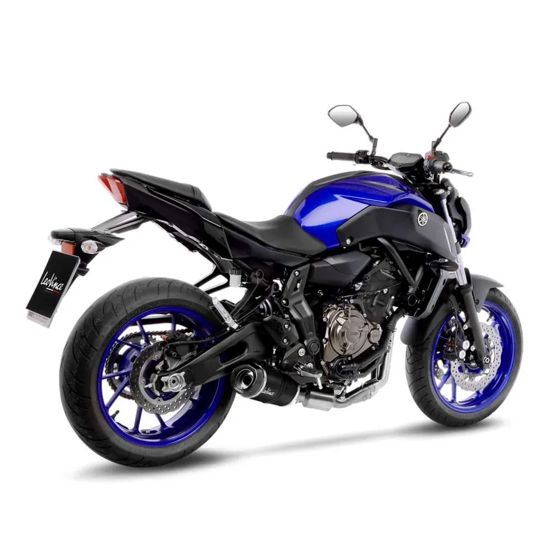 Système complet LeoVince LV One Evo pour Yamaha MT-07 /Tracer 700 /XSR 700, carbone, expertise électronique Soldes