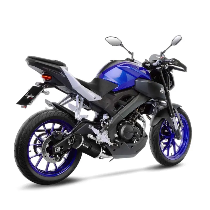 Prix Choc Système complet LeoVince LV One Evo pour Yamaha MT-125 /YZF-R 125, carbone, expertise E