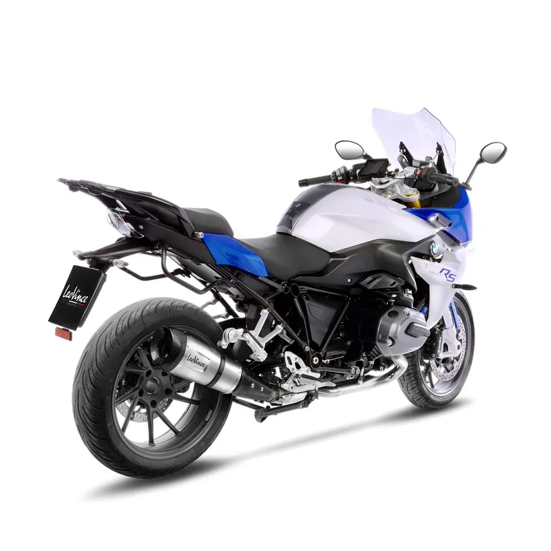 Système d?èchappement LeoVince Factory S pour BMW R 1200 R /RS, acier inoxydable argenté, slip on, Euro4, E-approbation Expédié Aujourd&rsquo;hui