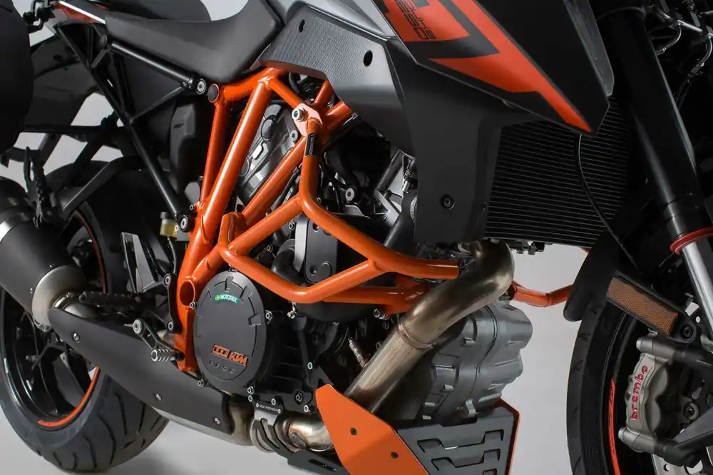 Affaire À Saisir SW-Motech Arceau de protection orange pour KTM 1290 Super Duke R /GT – SW Motech