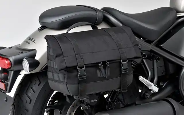 Acheter En Ligne Sacoche de selle droite avec support pour Honda CMX 500 Rebel 2020- Original
