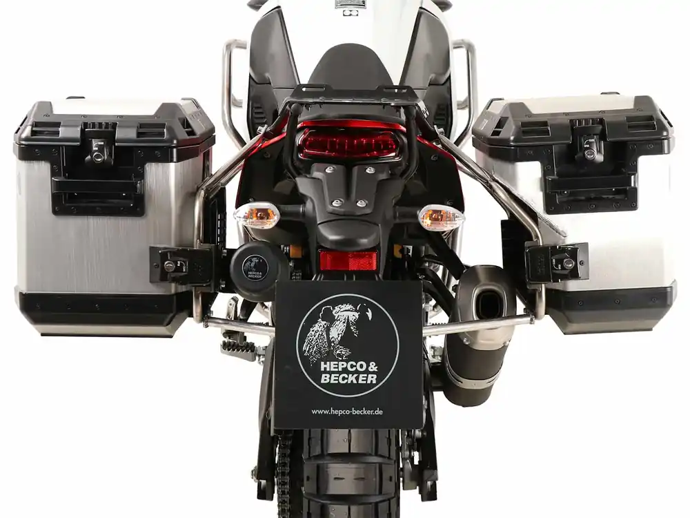 Kit de valises latérales avec support pour Yamaha Ténéré 700 World Raid (22-) Hepco & Becker Expédition Rapide