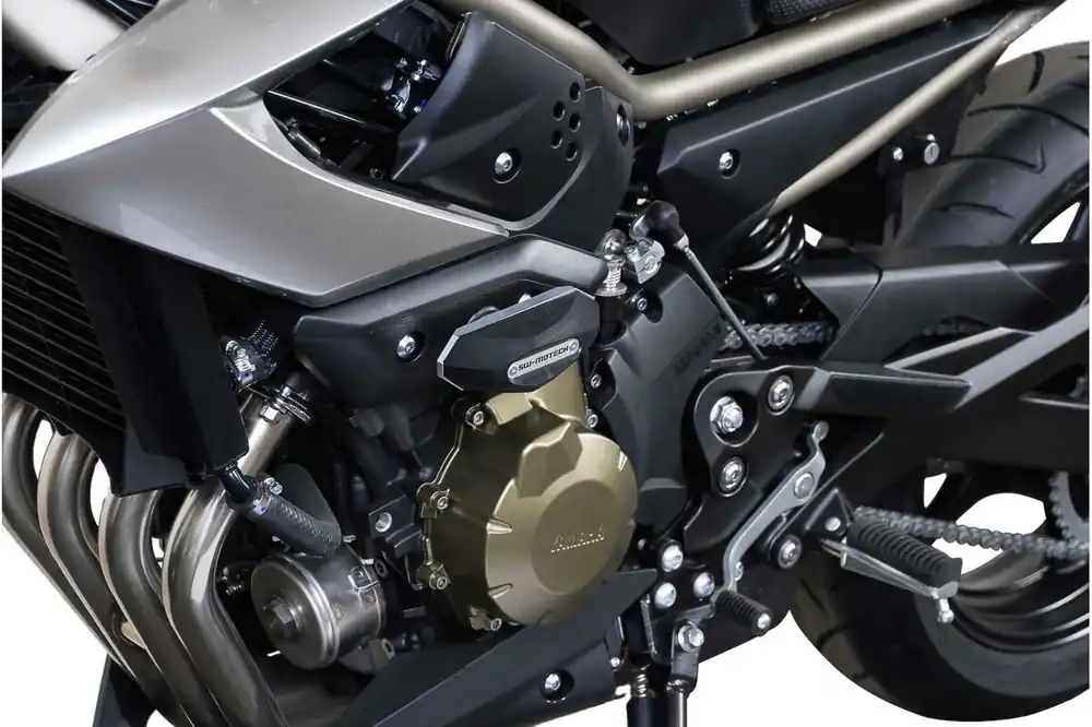 SW-Motech Kit de carrossage noir pour Yamaha XJ6 /Diversion - SW Motech Nouvel Arrivage